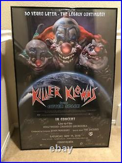 Killer Klowns From Outer Space 30th Anniversary Concert Poster