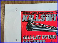 Killswitch Engage Orlando Original Concert Poster Uncut Proof Stainboy