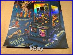 King Gizzard & Lizard Wizard FOIL Poster Field of Vision 2025 Buena Vista CO