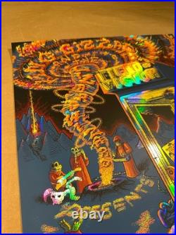 King Gizzard & Lizard Wizard FOIL Poster Field of Vision 2025 Buena Vista CO