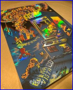 King Gizzard & Lizard Wizard FOIL Poster Field of Vision 2025 Buena Vista CO