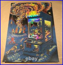 King Gizzard & Lizard Wizard FOIL Poster Field of Vision 2025 Buena Vista CO