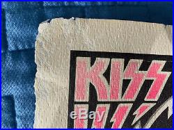 Kiss Original Concert Poster 1977 Duluth Arena Uriah Heep Tour Live Lp 33 45 7