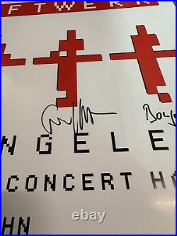 Kraftwerk Poster Signed Walt Disney Concert Hall 2024