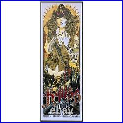 Kyuss Lives concert poster 2011 by Rhys Cooper Gold Sun edition S/N