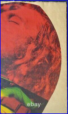 LED ZEPPELIN 1973 German A1 Concert poster GUNTHER KIESER LINEN ULTRA RARE LED ZEPPELIN 1973 German A1 Concert poster GUNTHER KIESER LINEN ULTRA RARE