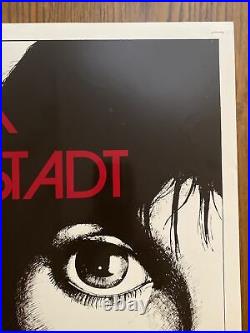 LINDA RONSTADT 1977 poster Notre Dame concert Original 23x17.5