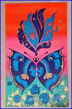 LOVE psychedelic Summer of love 1967 San Francisco rare concert art