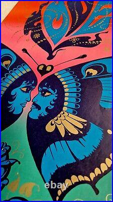 LOVE psychedelic Summer of love 1967 San Francisco rare concert art