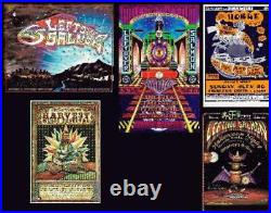 Leftover Salmon Concert Poster Lot Collection Lot X5