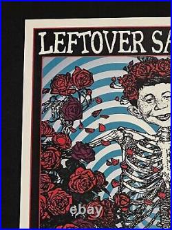 Leftover Salmon Original Concert Poster Philadelphia Grateful Dead Skull & Roses