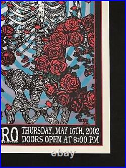 Leftover Salmon Original Concert Poster Philadelphia Grateful Dead Skull & Roses