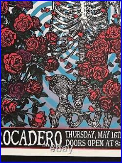 Leftover Salmon Original Concert Poster Philadelphia Grateful Dead Skull & Roses