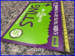 Limited Edition Sting Concert Poster 50/50 By Rock Artist SPEED Las Vegas 2001 Limited Edition Sting Concert Poster 50/50 By Rock Artist SPEED Las Vegas 2001