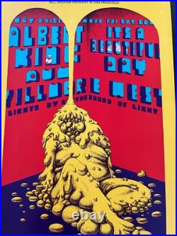 Liquid Melting Human Original Concert Poster 1969 Fillmore It's a Beautiful AOR Liquid Melting Human Original Concert Poster 1969 Fillmore It's a Beautiful AOR