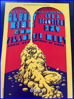 Liquid Melting Human Original Concert Poster 1969 Fillmore It's a Beautiful AOR Liquid Melting Human Original Concert Poster 1969 Fillmore It's a Beautiful AOR