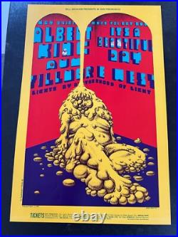 Liquid Melting Human Original Concert Poster 1969 Fillmore It's a Beautiful AOR Liquid Melting Human Original Concert Poster 1969 Fillmore It's a Beautiful AOR