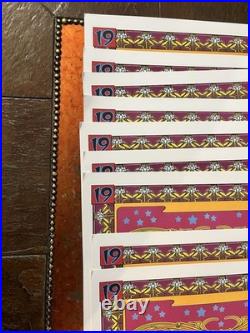 Lot Of 9 Heroes Of Woodstock Concert Posters 2009 4oth Annual