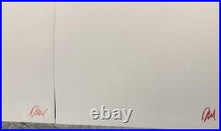 Lot of (5) The Cramps Promo/concert Posters (RARE) 4/5 are Signed by Artist