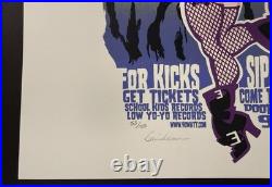 Lot of (5) The Cramps Promo/concert Posters (RARE) 4/5 are Signed by Artist