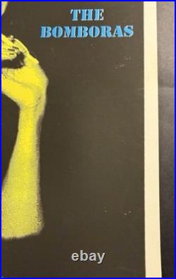 Lot of (5) The Cramps Promo/concert Posters (RARE) 4/5 are Signed by Artist