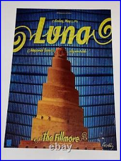 Luna Imperial Teen Elysian Fields Signed Original Concert Poster Fillmore