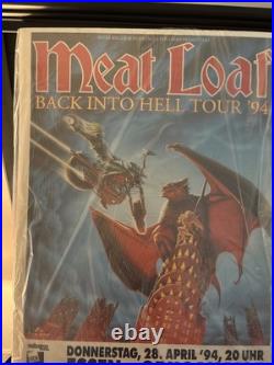 MEATLOAF MEAT LOAF ORIGINAL CONCERT POSTER apr 28 1994 mint concert poster orig MEATLOAF MEAT LOAF ORIGINAL CONCERT POSTER apr 28 1994 mint concert poster orig