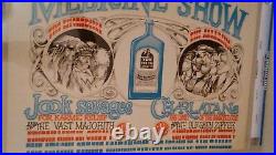 MEDICINE SHOW Charlatans Jook Savages by Rick Griffin artist Concert Poster RARE