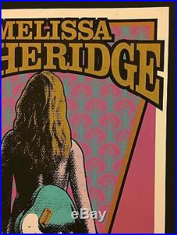 MELISSA ETHERIDGE 1996 Original Concert Poster Print SIGNED MARK ARMINSKI RARE