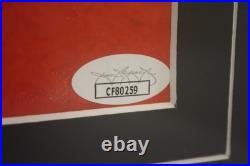 MIRANDA LAMBERT Signed Concert Poster Framed JSA AUTHENTICATED