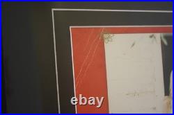 MIRANDA LAMBERT Signed Concert Poster Framed JSA AUTHENTICATED