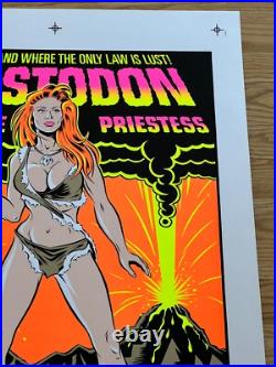 Mastodon Orlando House of Blues'07 Original Concert Poster Uncut Proof Stainboy