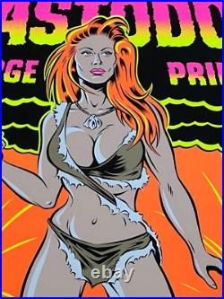 Mastodon Orlando House of Blues'07 Original Concert Poster Uncut Proof Stainboy