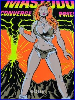 Mastodon Orlando House of Blues'07 Original Concert Poster Uncut Proof Stainboy