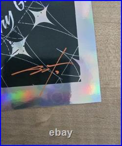 Metallica 2017 Concert Poster Lyon, France Silver Foil AP #25/30 Slight Damage