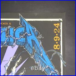 Metallica Chicago Soldier Field M72 Official Concert Poster 8/9/2024 N1 #50