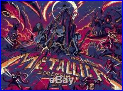 Metallica Concert Poster Stuttgart (Night Two) numbered 103/350