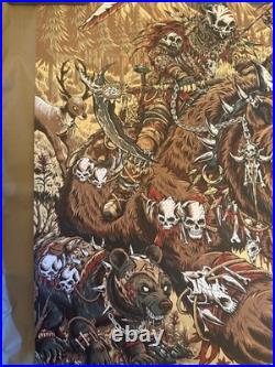 Metallica DENVER CO Ram Warrior NEW 6/29/25 Band Concert Tour POSTER # 30/900