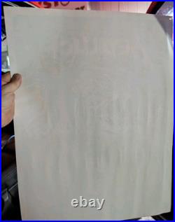 Metallica Hardwired Self Destruct 2017 Concert poster Angryblue Spit out Bone