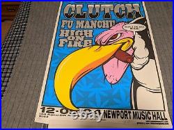 Mike Martin Clutch Vultureconcert Poster