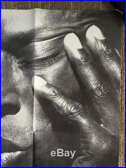 Miles Davis Vintage Poster Concert 88 Face Pin-up Trumpeter Legend Pin-up 1980s