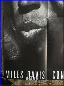 Miles Davis Vintage Poster Concert 88 Face Pin-up Trumpeter Legend Pin-up 1980s