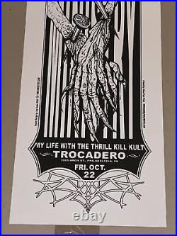Ministry Original Concert Poster From Philadelphia Trocadero October 22 2004