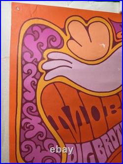 Moby Grape & Big Brother 1967 The Ark Sausalito, Ca. Original Concert Poster