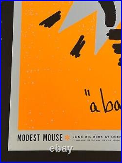 Modest Mouse Skeletons Central Park New York City 2005 Original Concert Poster