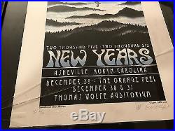 Moe. AP proof Concert Poster Jeff Wood limited edition New Years Eve 2005