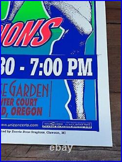 Motley Crue Scorpions Portland 1999 Original Concert Poster By Mark Arminski