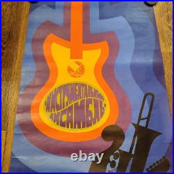 Music Original Vintage Concert Poster 1973