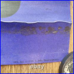 Music Original Vintage Concert Poster 1973