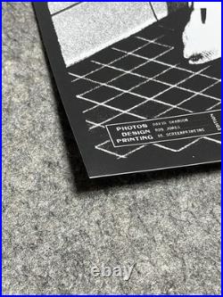 NEW Jack White Pocket Portrait Austin TX 10.6.26 Concert Tour POSTER #96/286 B&W